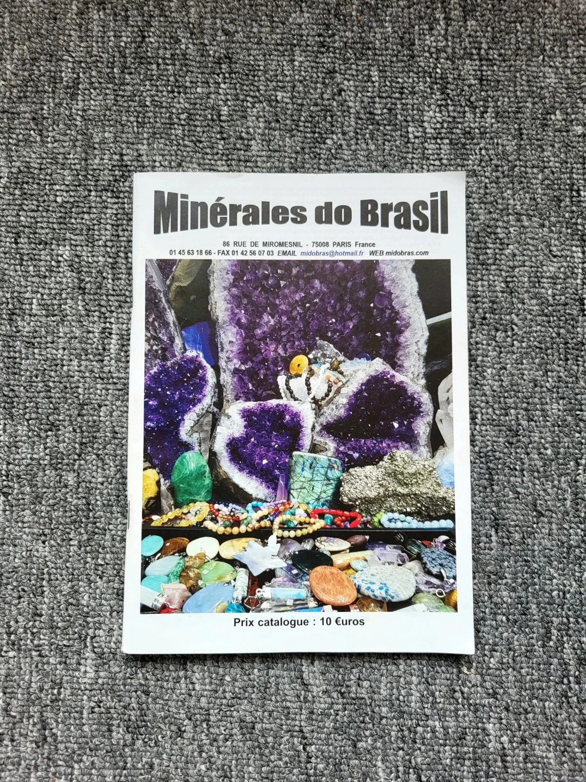 Catalogue Minérales do Brasil - Guide Lithothérapie et Minéraux - 2021